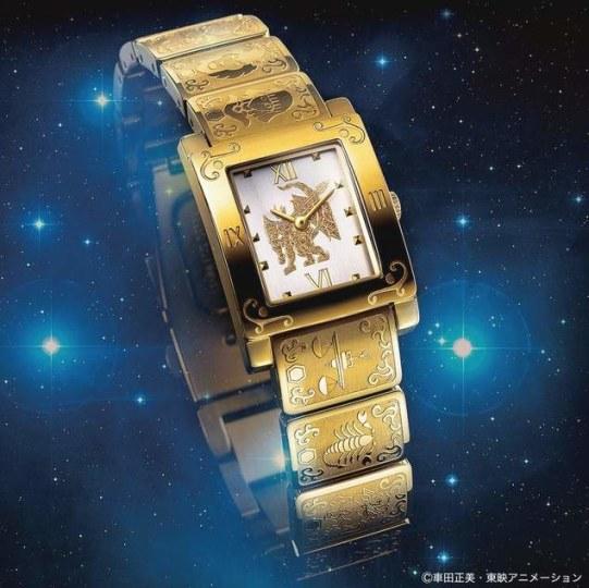 金光闪闪！《圣斗士》黄金十二宫限量手表开售