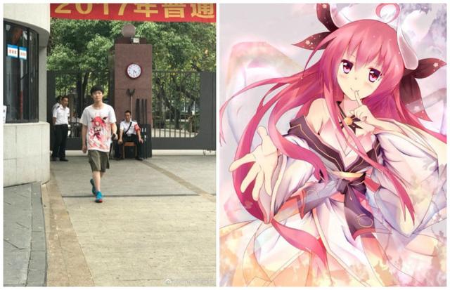 其他宅做得到吗？成都学霸穿《约战》服装第一个交卷