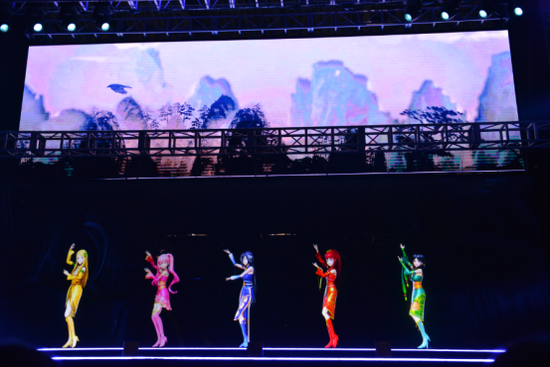 安菟女团虚拟偶像演唱会亮相CCG 带着Live AR黑科技 业界信息 第6张