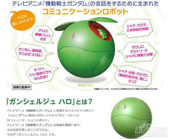 日本推出《机动战士高达》宠物机器人哈罗 不会飞但价格惊人 动漫资讯 第1张